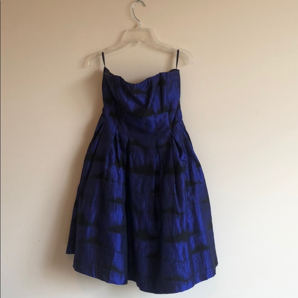 Blue and black Soloiste party dress